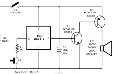 Mạch phát âm – Chuông ding dong